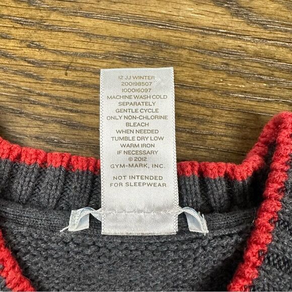 Janie and Jack Fire Truck Sweater Vest and Shirt - Picture 5 of 6